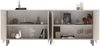 OTTO home Sideboard Lido, Breite 230 cm mit 4 Türen, Formgebogenes MDF, Stirnseiten mit Rundung, Push-to-open, Metallfüße Bild 4