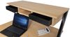 Homeoffice Schreibtisch X-Home Buche Dekor Bild 5