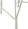 vidaXL Baumbank 8-Sitzanzahl Ø 160 x 89 cm Stahl Antik Weiß Rund 42029503 Bild 3