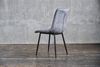 KAWOLA Stuhl CLARA Esszimmerstuhl Velvet grau 88 x 60 x 48 cm Bild 5