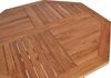 MiaMöbel Teak Esstisch 100cm - achteckig Massivholz Teak Modern Bild 2