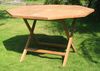 MiaMöbel Teak Esstisch 100cm - achteckig Massivholz Teak Modern Bild 4