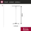 Paulmann 967. 90 URail LED Pendel Hildor 850lm 15W 3000K dimmbar 230V Chrom matt Bild 5