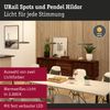 Paulmann 967. 90 URail LED Pendel Hildor 850lm 15W 3000K dimmbar 230V Chrom matt Bild 2