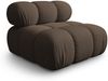 Micadoni Armloses Modul Bellis 3D-Stoff Sonic Braun Bild 2