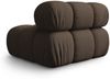 Micadoni Armloses Modul Bellis 3D-Stoff Sonic Braun Bild 4