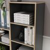 Bücherregal Tetrix Anthrazit 40 x 140 cm mit 5 Fächern Vicco Bild 4