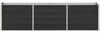 vidaXL Garten-Hochbeet Verzinkter Stahl 240×40×45 cm Anthrazit 47047 Bild 3