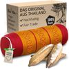 livasia Nackenrolle Nackenrolle, vegan und handgefertigt, Ø 17x56cm, Kapok Bild 4