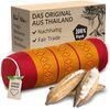 livasia Nackenrolle Nackenrolle, vegan und handgefertigt, Ø 17x56cm, Kapok Bild 5