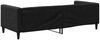vidaXL Tagesbett Schwarz 80x200 cm Stoff 353980 Bild 5