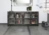 Sideboard Mango 180x40x90 grau lackiert HEAVY INDUSTRY #152 Bild 3