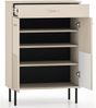 Selsey 'Caletto' Schuhschrank mit Schublade, beige, ca. 98 x 68 x 34 cm Bild 4