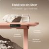 Desktronic HomeOne Elektrisch höhenverstellbarer Schreibtisch 120x60cm Rosa/Weiß mit Memory-Funktion, Anti-Kollisions Technologie, USB-A und USB-C-Ladeanschlüssen Bild 4