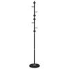 vidaXL Garderobenständer Schwarz 176 cm Pulverbeschichtetes Eisen 377094 Bild 5