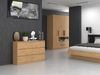 Home Collective Kommode Highboard Sideboard für Flur Schlafzimmer Wohnzimmer (Perfekt für Wohnzimmer, Schlafzimmer oder Esszimmer), mit 6 Schubladen, Breite 120 cm Höhe 75, Artisan Bild 3