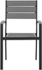 Gartenstuhl 4er Set PRATO Grau Bild 5