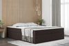 Boxspringbett Schlafzimmerbett PRIMA 180x220cm Stoff Braun inkl. Bettkasten Bild 2