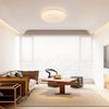 ZMH LED Deckenleuchte Sternenhimmel Weiß Schlafzimmer Deckenlampe 12W Runde Deckenbeleuchtung Bild 2