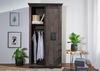 Schrank Mango 100x60x190 grau lackiert RAILWAY #216 Bild 3