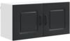 vidaXL Geschirrspülerfront Kalmar Schwarz 80 x 31 x 40 cm 884576 Bild 2