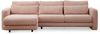 Ecksofa, 'Lily', 73 x 165 x 290, Rosa Bild 4