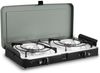 Cadac '2-Cook 3 Pro Stove' Gasgrill, 50mbar, Schwarz/Silber, 55 x 30,7 x 9 cm Bild 5