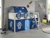 Kinderbett Karyl 208x114x135 Massivholz Weiß Textilset Astro 4 Bild 2
