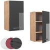 Hängeschrank Fame-Line Anthrazit Hochglanz 40 cm Vicco Bild 5
