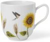 Kähler Tasse Henkelbecher Hammershøi Summer Sonnenblume Weiß Bild 4