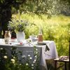Kähler Tasse Henkelbecher Hammershøi Summer Sonnenblume Weiß Bild 3
