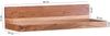 Wandregal MUMBAI Massiv-Holz Akazie Holzregal 80 cm Landhaus-Stil Hänge-Regal Echt-Holz Wand-Board Natur-Produkt Bild 4