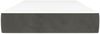 vidaXL Taschenfederkernmatratze Mittel Dunkelgrau 90x220x20 cm Samt 4016601 Bild 3