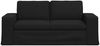 vidaXL Sofa Schwarz 182 x 80 x 82 cm Stoff 42024392 Bild 4