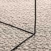 vidaXL Teppich ZIZUR Creme 120x120 cm Jute-Optik Indoor und Outdoor 4010363 Bild 4