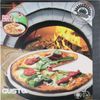 Pizzastein mit Halter Freiluftküche Ø33cm geeignet auch für BBQ Bild 2