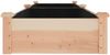 vidaXL Hochbeet mit Einsatz 240x60x25 cm Massivholz Tanne 364298 Bild 5