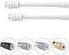 Bestlivings 2er Pack Gardinenstange zum Klemmen ohne Bohren, Klemmstange 25-40 cm, Weiß, Ø 10 mm, für Scheiben- & Bistrogardinen, Teleskopstange mit Schraubtechnik Bild 5