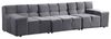 HOME DELUXE Modulares Sofa ORLENA - Anthrazit 306 x 98 cm Bild 4