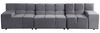 HOME DELUXE Modulares Sofa ORLENA - Anthrazit 306 x 98 cm Bild 2