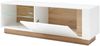 Lomadox Lowboard CELLE-61, weiß Glanz und Grandson Oak Eiche Nb. 138/46/40 cm Bild 3