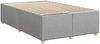 vidaXL Bettgestell ohne Matratze Hellgrau 120x200 cm Stoff 3284722 Bild 3