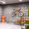 Relaxdays Kaminholzregal Metall Bild 5
