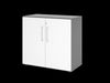 Serie 9' Schrank, Graphit/Weiß, BxTxH 80 x 42 x 74,8 cm Bild 2
