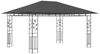 vidaXL Pavillon mit Moskitonetz & LED-Lichterkette 4x3x2,73m Anthrazit 3070317 Bild 5