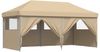 vidaXL Party-Zelt Beige 292 x 580 x 315 cm Oxford-Stoff 42023665 Bild 2