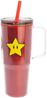 Super Mario Trinkbecher mit Strohhalm und Henkel Doppelwandig 860 ml Bild 3
