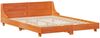 Doppelbett, Betten für Erwachsene, Massivholzbett ohne Matratze Wachsbraun 160x200 Kiefernholz de4054 Bild 5