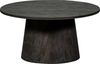 Couchtisch Ativ aus Holz Dunkelbraun, Ø 60 cm Bild 5