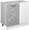 Küchenfront R-Line Beton 39.6 x 71.3 cm Möbelfront für den Eckunterschrank Vicco Bild 5